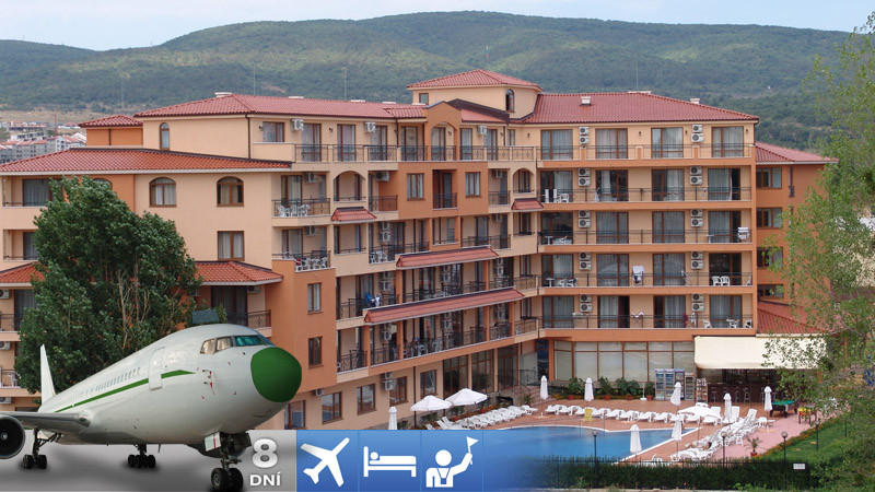 Slnečné pobrežie - Happy Apartmánový Hotel s letenkou