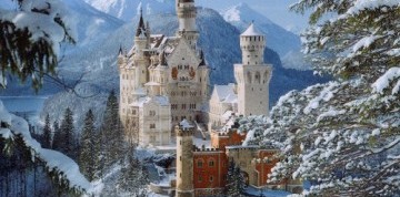 Advent na Bavorských zámkoch