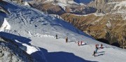 Lyžovačka v stredisku Folgarida-Marilleva v údolí Val di Sole
