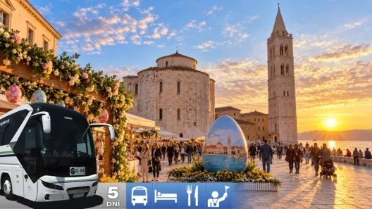 Veľká noc v Chorvátsku - Zadar a čarovné Plitvické jazerá