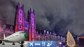  Vianočný Edinburgh a Glasgow - letecký zájazd do Škótska		