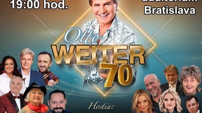 Otto Weiter 70 - koncert v STARS auditorium