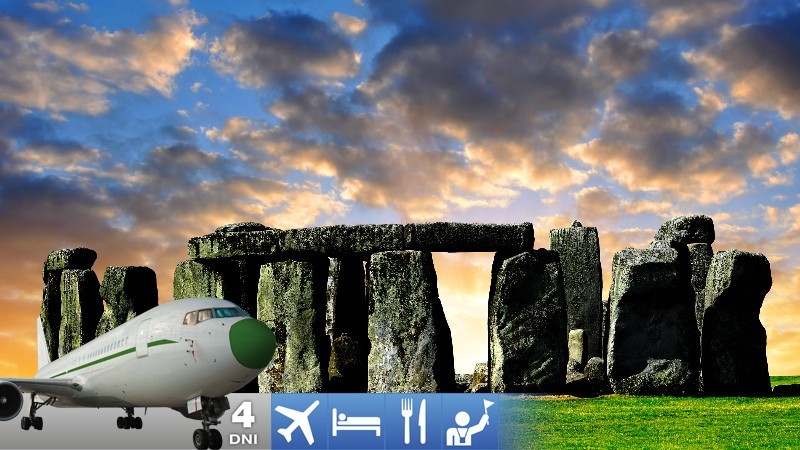 Záhadný Stonehenge a Londýn letecky