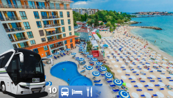 Nessebar - hotel Mirage 4* s raňajkami a s dopravou