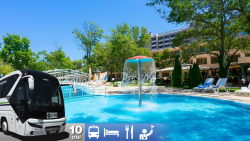 Slnečné pobrežie - hotel Yunona 3* s All Inclusive a s dopravou