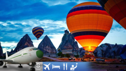 8 dňový poznávací letecký zájazd do Cappadocia a orientálny Istanbul