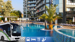 Slnečné pobrežie - Smartline Meridian Hotel 4* All-Inclusive s dopravou