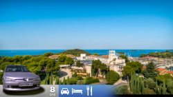 Týždeň na Istriji s vlastnou dopravou a polpenziou - hotel Pineta 3*