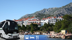 Týždeň v Karlobagu s dopravou a plnou penziou - Hotel Zagreb 3*