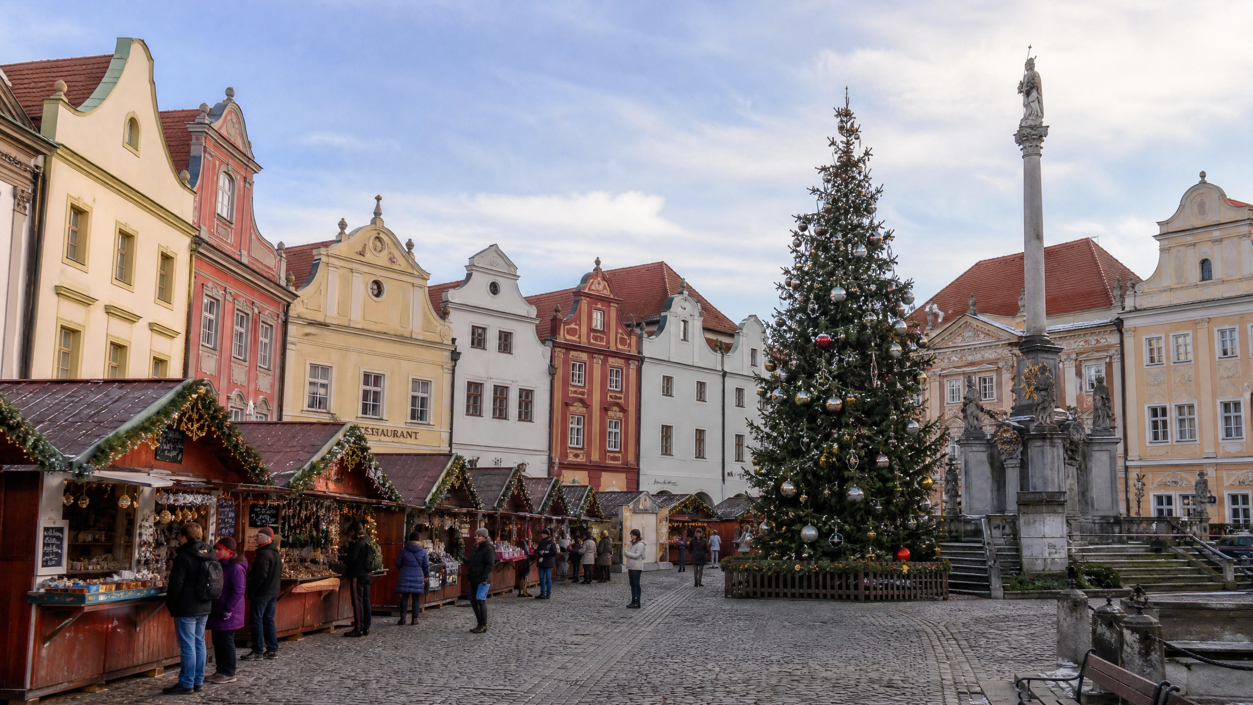 Adventný Český Krumlov – rozprávkové Vianoce v meste UNESCO.