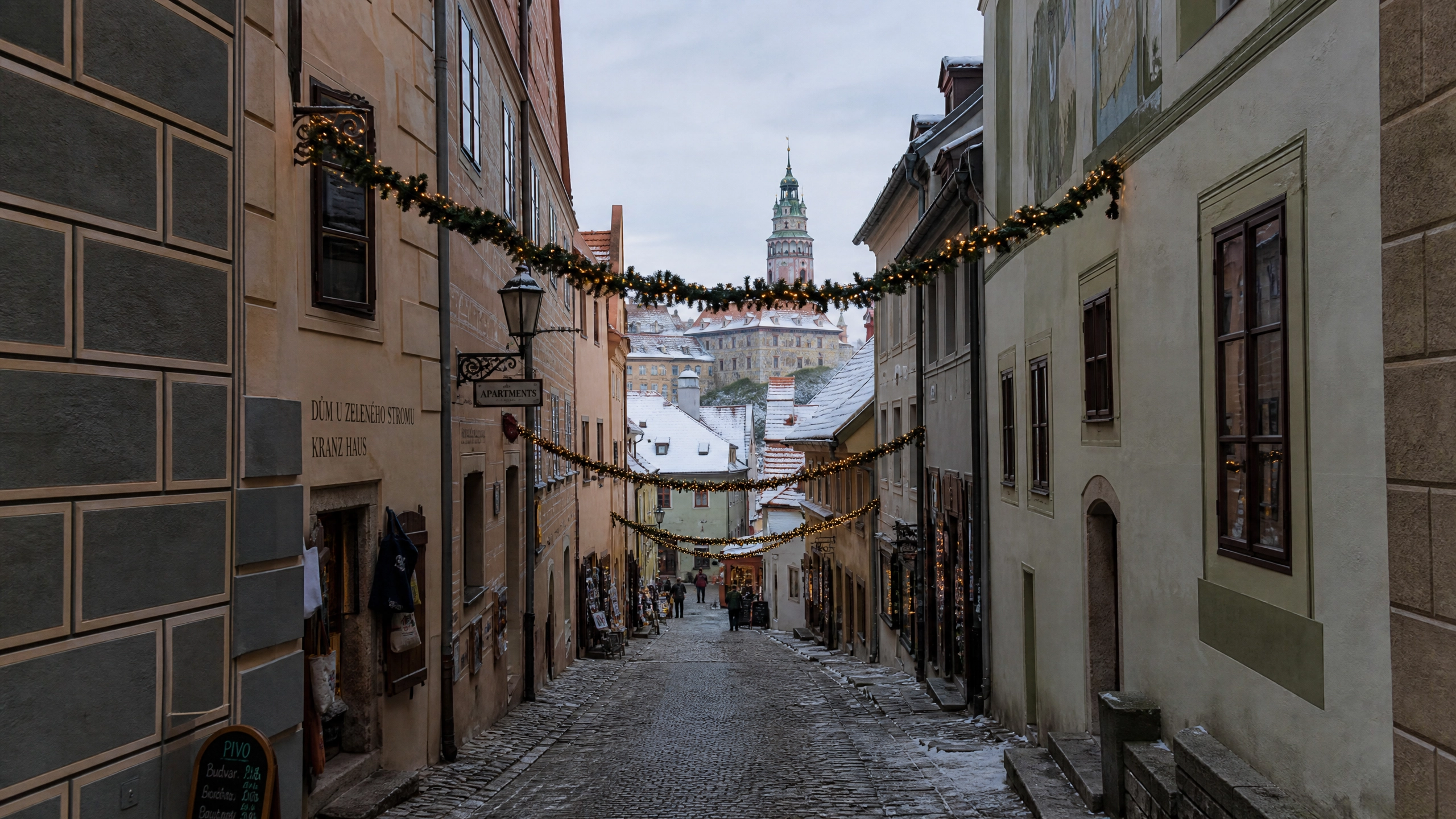 Adventný Český Krumlov – rozprávkové Vianoce v meste UNESCO.