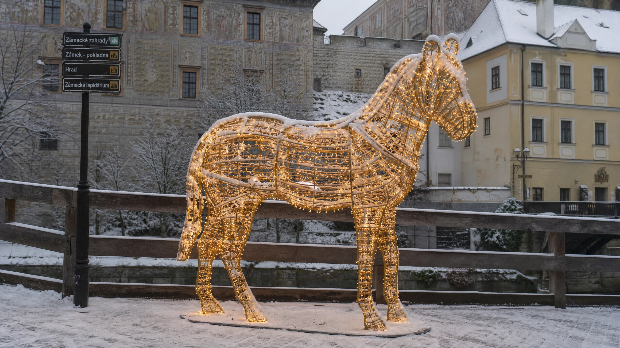 Adventný Český Krumlov – rozprávkové Vianoce v meste UNESCO.