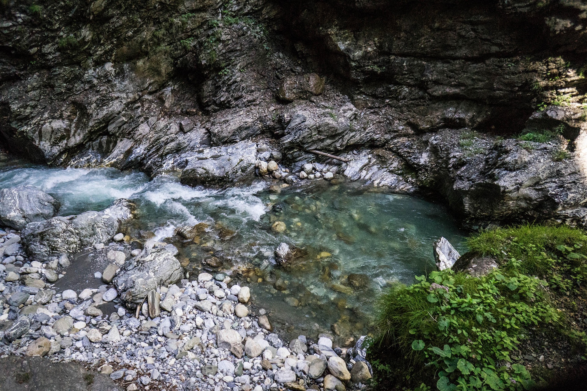Liechtensteinklamm – najkrajšia tiesňava Rakúska.