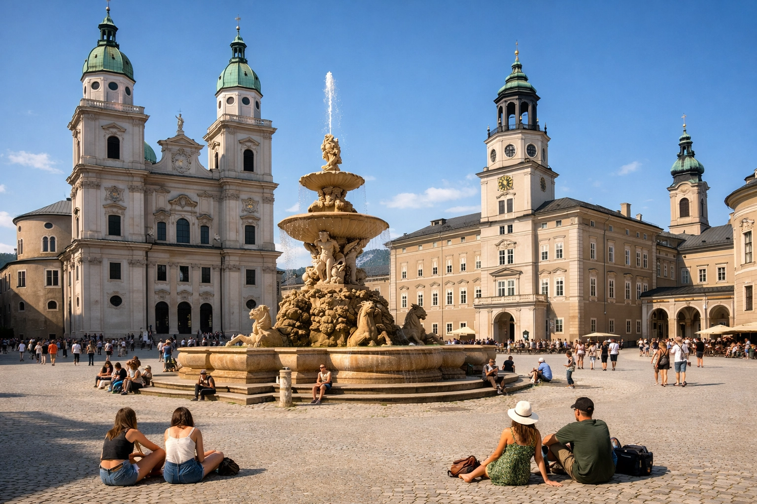Salzburg - mesto Mozarta.