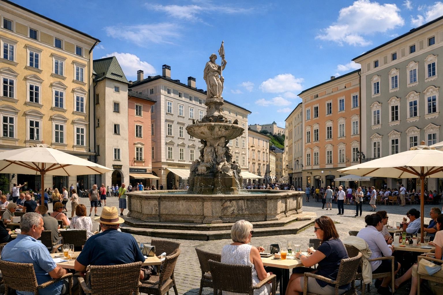 Salzburg - mesto Mozarta.