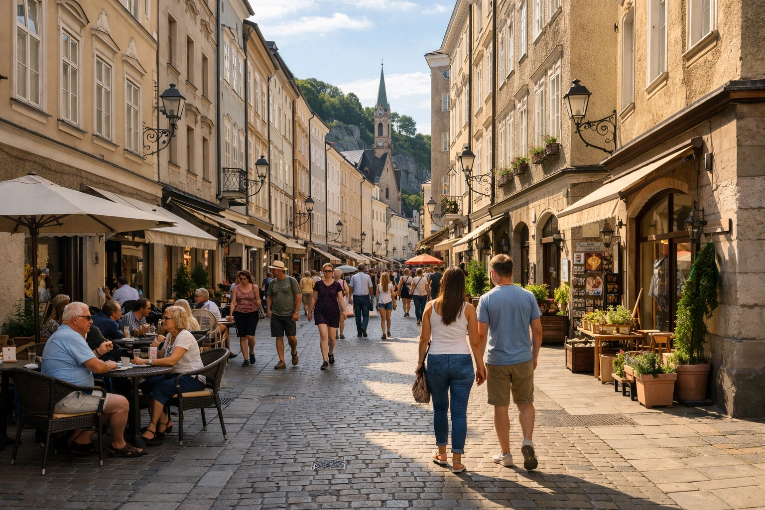 Salzburg - mesto Mozarta.