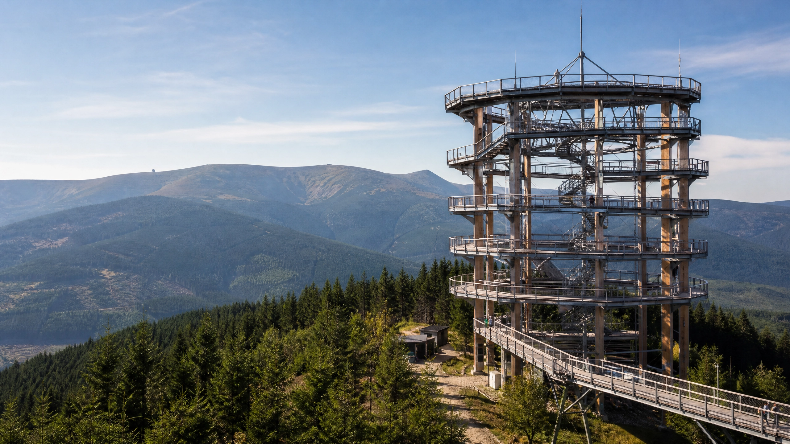 Za najkrajšími výhľadmi Česka – Sky Bridge 721.