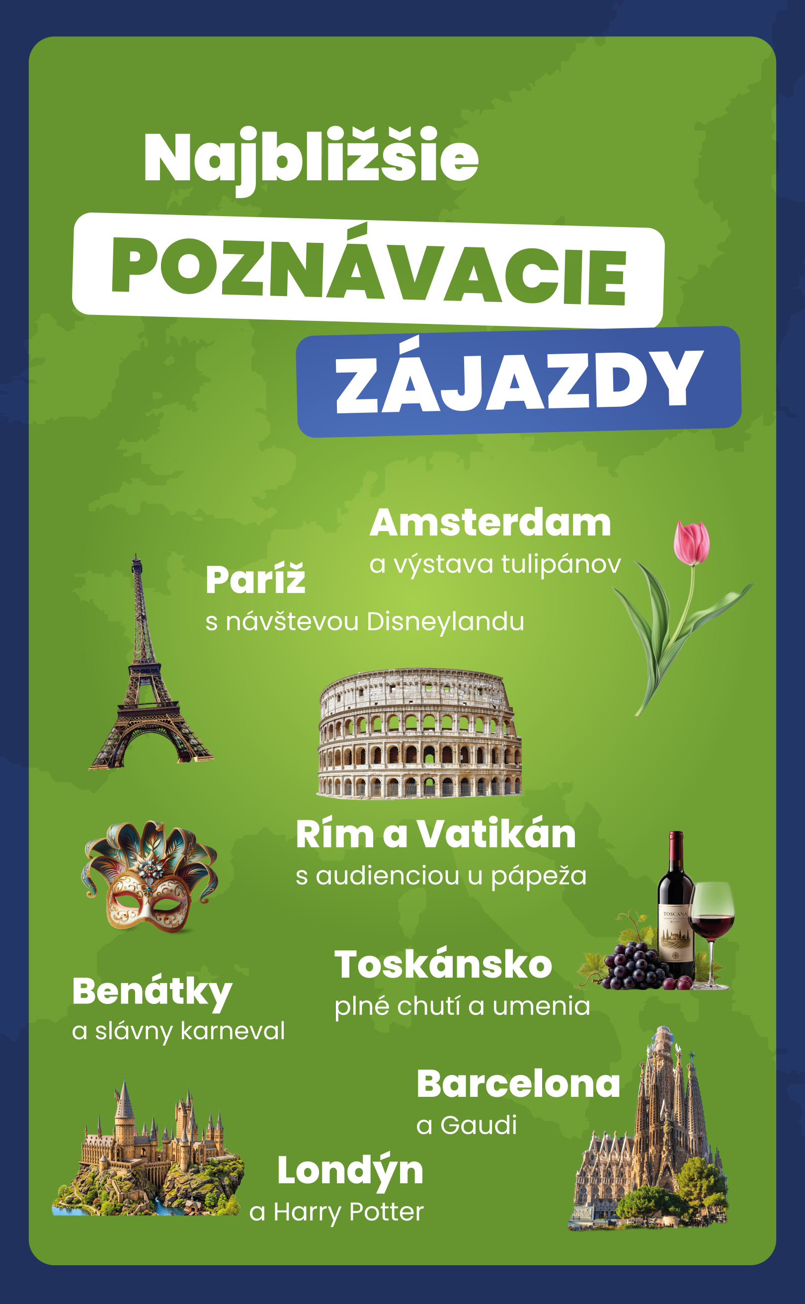 Pznávacie zájazdy LM