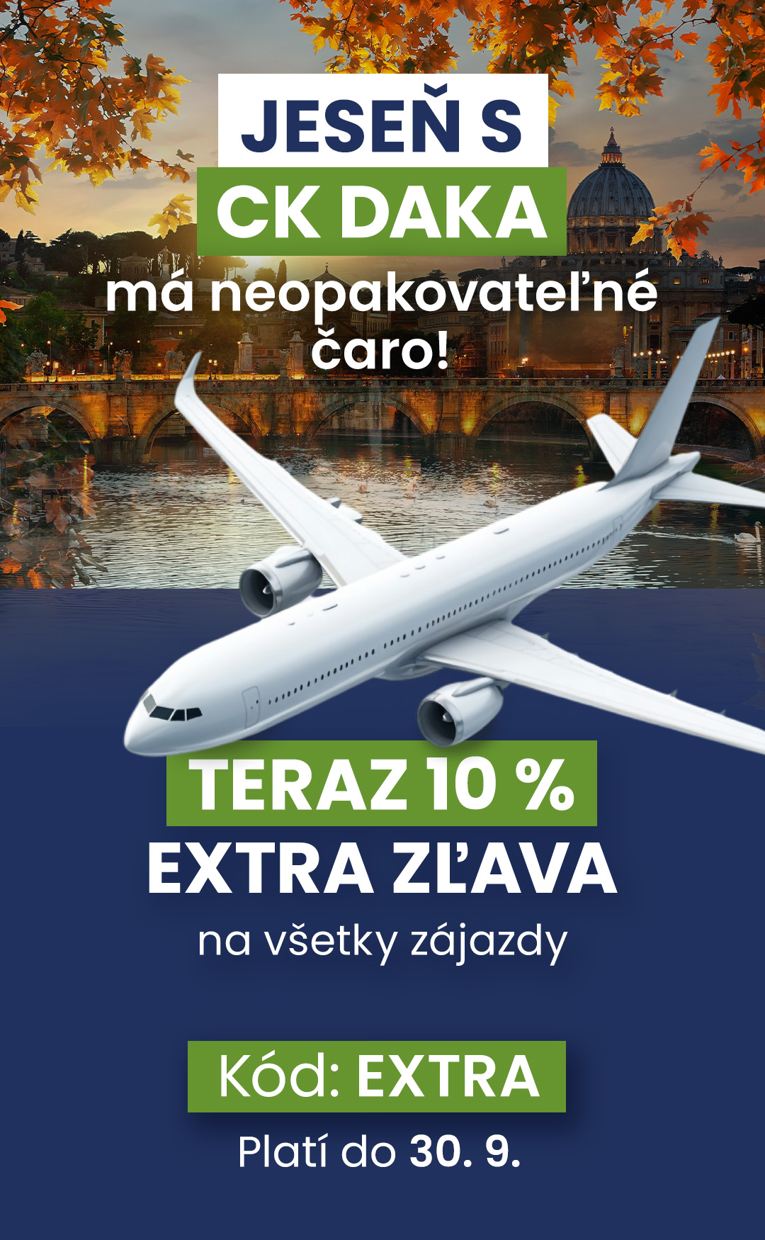 EXTRA ZLAVA - Jesenné pobyty 