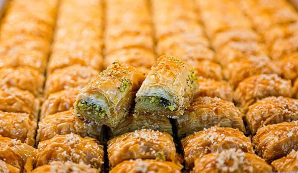 Baklava patrí medzi obľúbené tradičné sladkosti v Jordánsku.