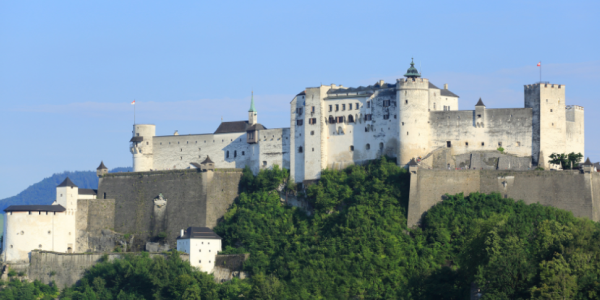 hrad Hohensalzburg v Salzburgu