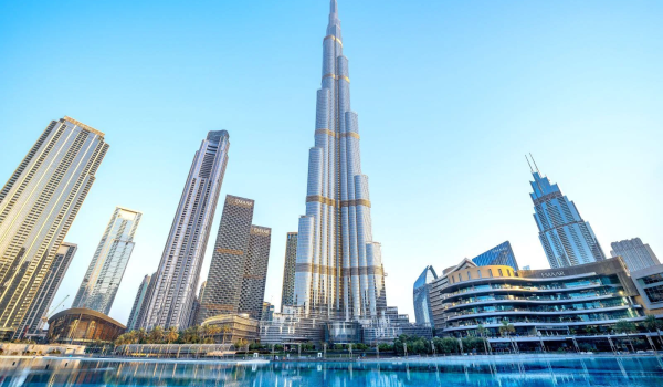 Najvyššia budova sveta, Burj Khalifa, má výšku neuveriteľných 828 metrov.