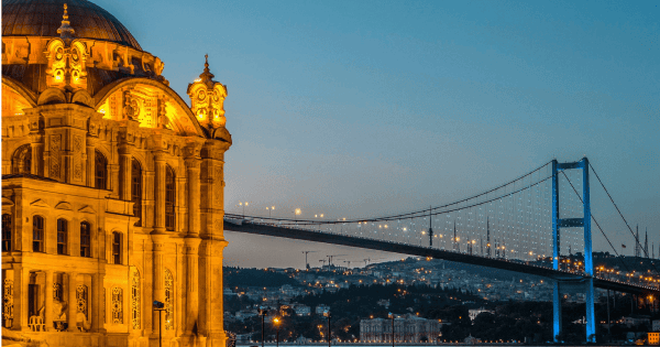 pohľad na mesto Istanbul