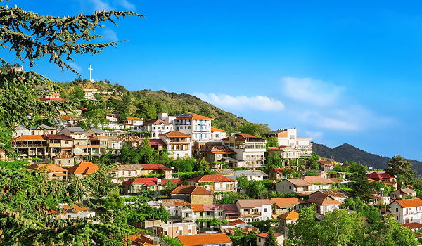  Pohorie Troodos, Cyprus, osloví všetkých milovníkov turistiky.