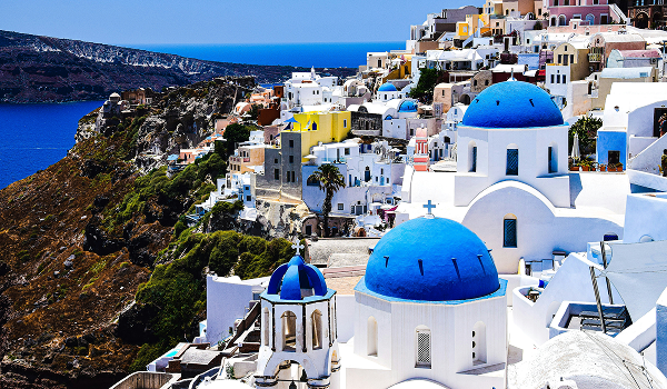 Santorini patrí medzi najkrajšie grécke ostrovy.