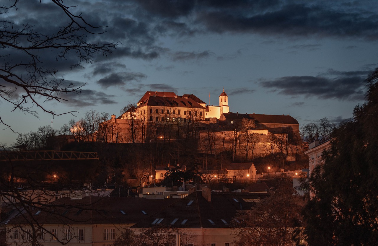 Hrad špilberk v Brne